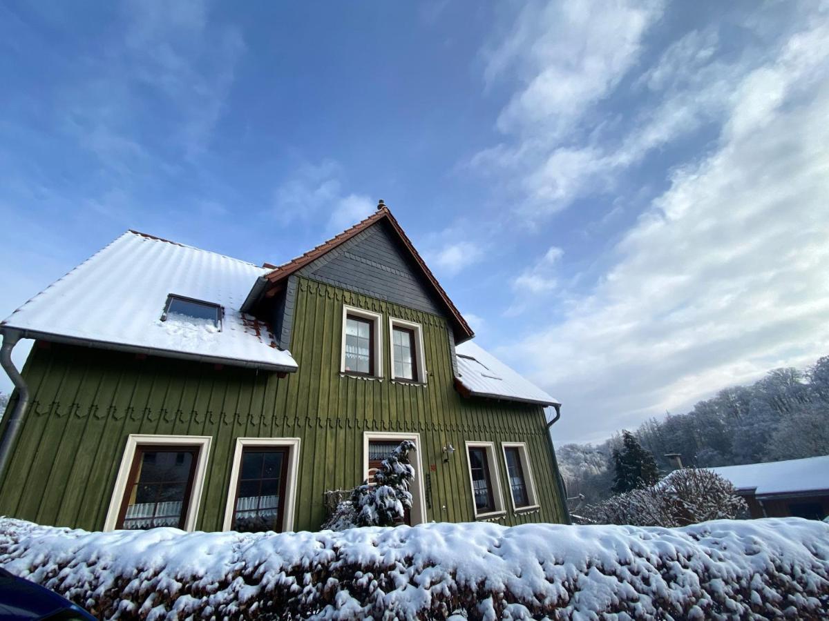 Das Gruene Haus Am Hexenstieg Rubeland Eksteriør bilde